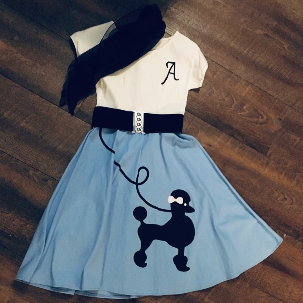 Poodle skirt dress